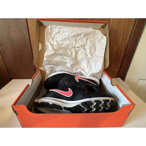Nike Downshifter Womens Black Coral Running Shoes 684765-002 Size 10 - Picture 5 of 9